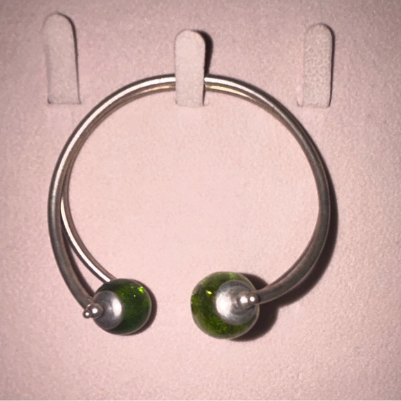 Green Stone Vintage bracelet - Picture 4 of 4